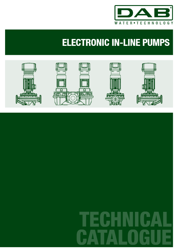 BOMBAS CIRCULADORAS ELECTRONICAS IN-LINE 